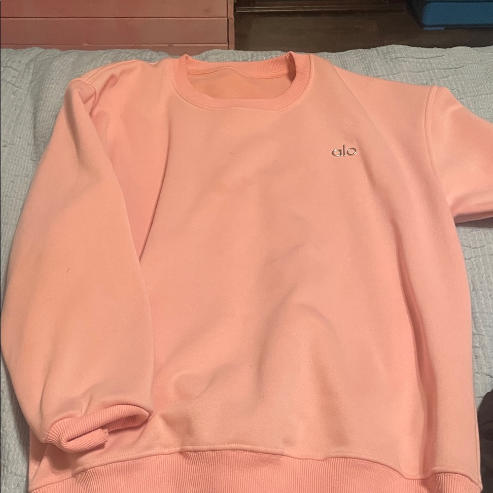 Alo Pink Sweatshirt